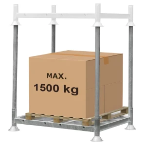 Manurack Mega-M paleta słupkowa 154,5x118x31 cm - pojedynczy mobilrack