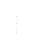  Drabina aluminiowa APEX 10 stopni, H 2800 mm