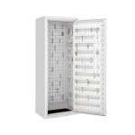 Szafka na klucze HAWTREY 372 haczyki, elektroniczny zamek szyfrowy, 1500x550x400 mm