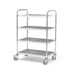 Wózek METRO Ze stali nierdzewnej, 100 kg, 4 półki, 845x525x1240 mm