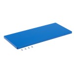 Półka dodatkowa do szafy SUPPLY 500 mm, 70 kg, 975x440 mm, niebieski