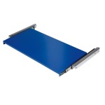 Wysuwana półka do szafy SUPPLY 875x455 mm, niebieski