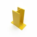 Słupek stalowy HEA do osłon z wypełnieniem drewnianym 225 mm RAL1021