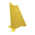 Odbojnica czołowa słupa do regału paletowego 170x294x400mm RAL 1021. Darlog